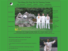 Tablet Screenshot of chinasouth-taichi.com